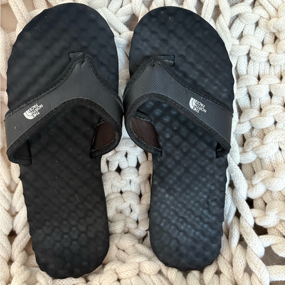 The North Face Black Flip Flops